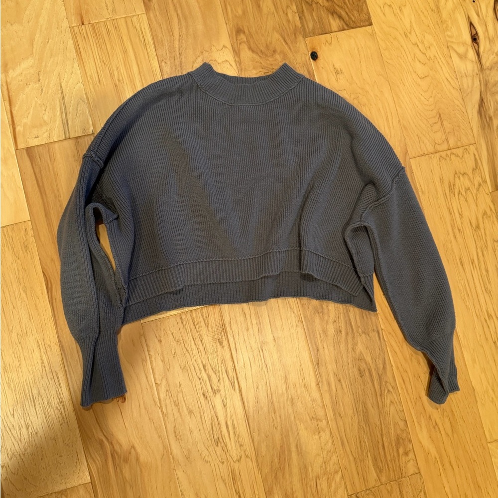 Free people easy street cropped sweater